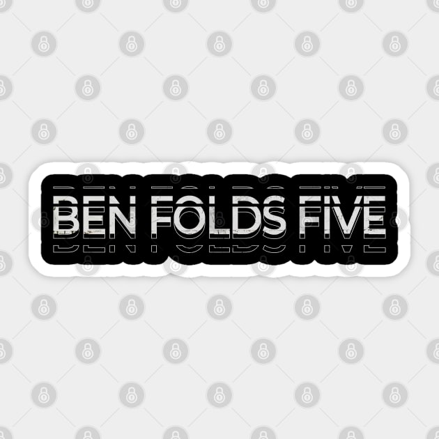 Ben Folds Kinetic Typography Sticker by SGA